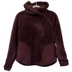 Nike Women’s Sherpa‎ Therma Fleece Training Hoodie Sweatshirt  Sz S